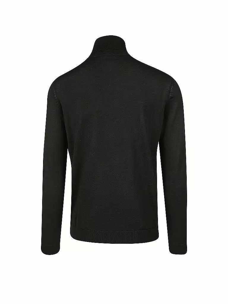 BOSS | Rollkragenpullover Slim Fit MUSSO | schwarz