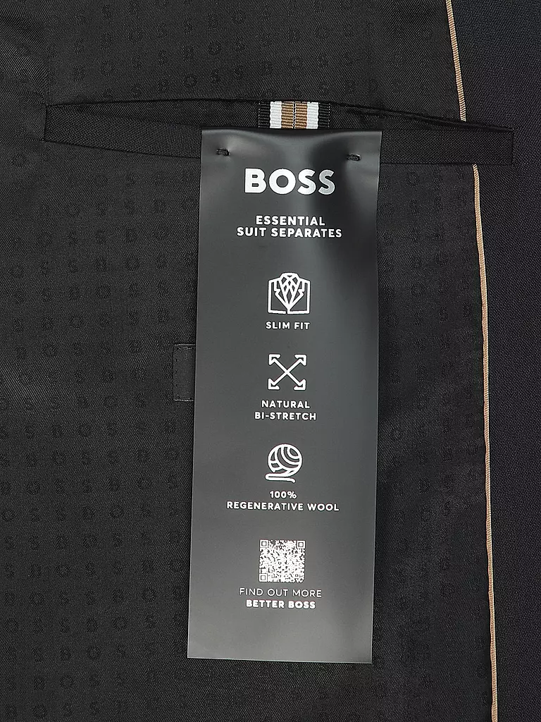 BOSS | Sakko Slim Fit H-HUGE | schwarz