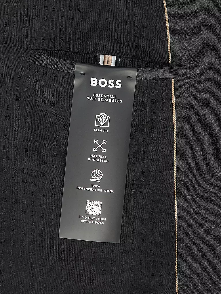 BOSS | Sakko Slim Fit H-HUGE | grau