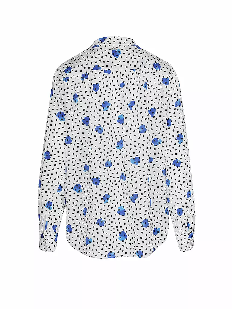 BOSS | Seidenbluse Banora 15 | blau