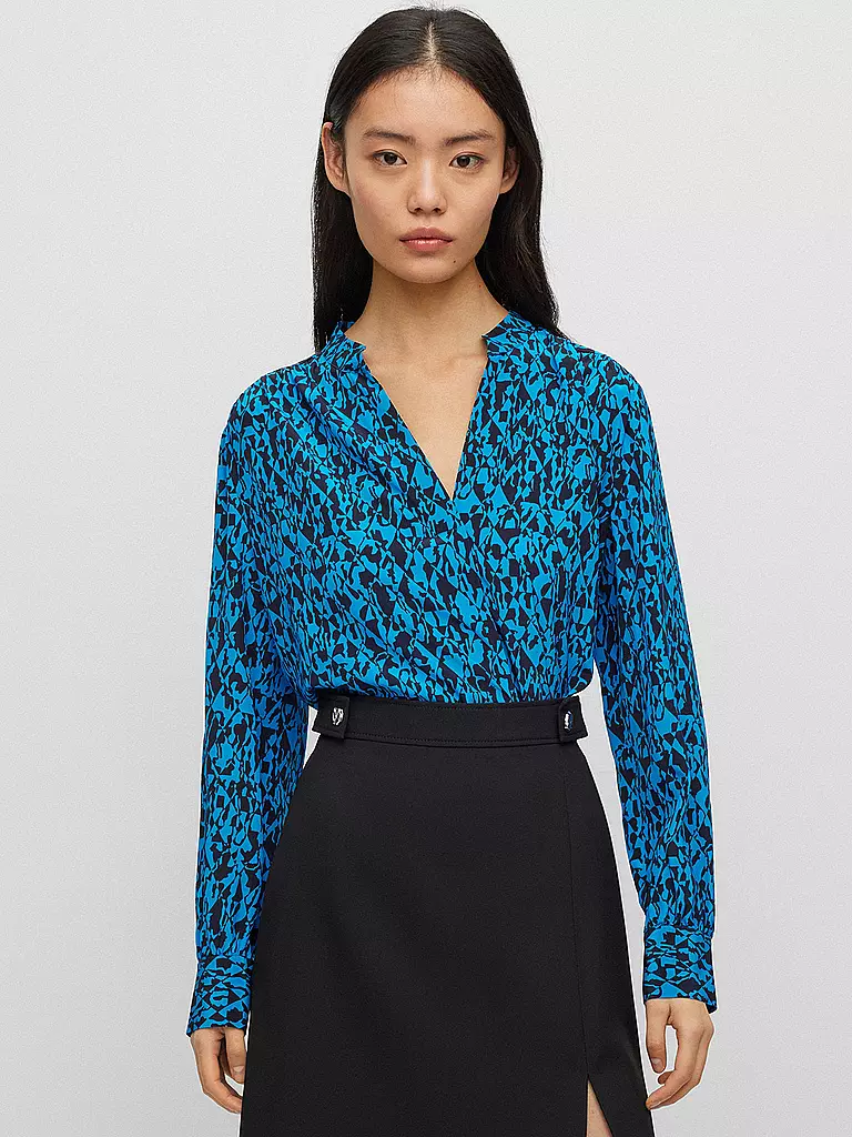 BOSS | Seidenbluse BANORA18 | bunt