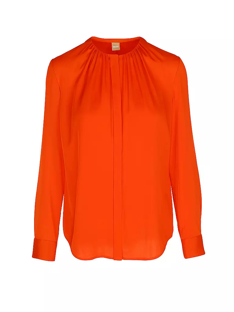 BOSS | Seidenbluse BANORAH | orange