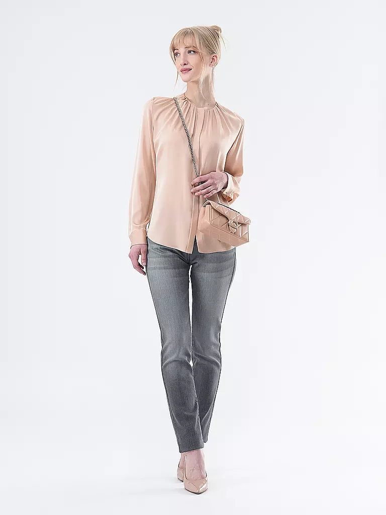 BOSS | Seidenbluse BANORAH | braun
