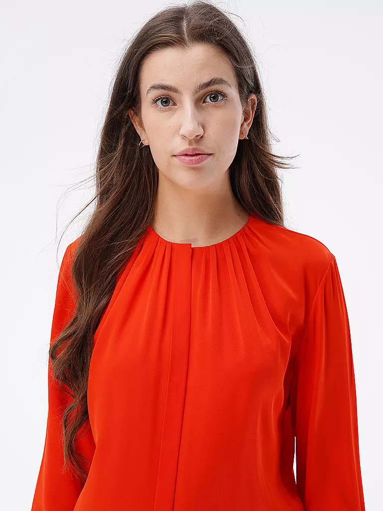 BOSS | Seidenbluse BANORAH | orange