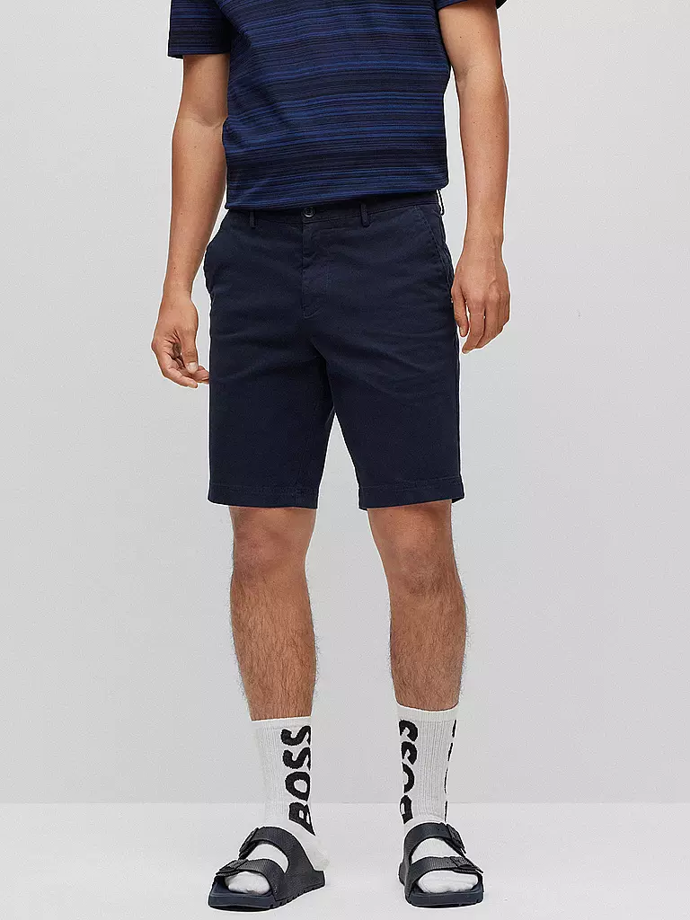 BOSS | Shorts Slim Fit SLICE | dunkelblau