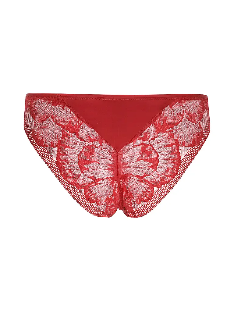 BOSS | Slip PEONY LACE dark red | Dunkelrot