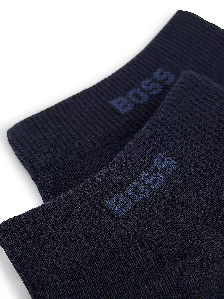 BOSS | Sneakersocken 2-er Pkg.  dark blue | dunkelblau