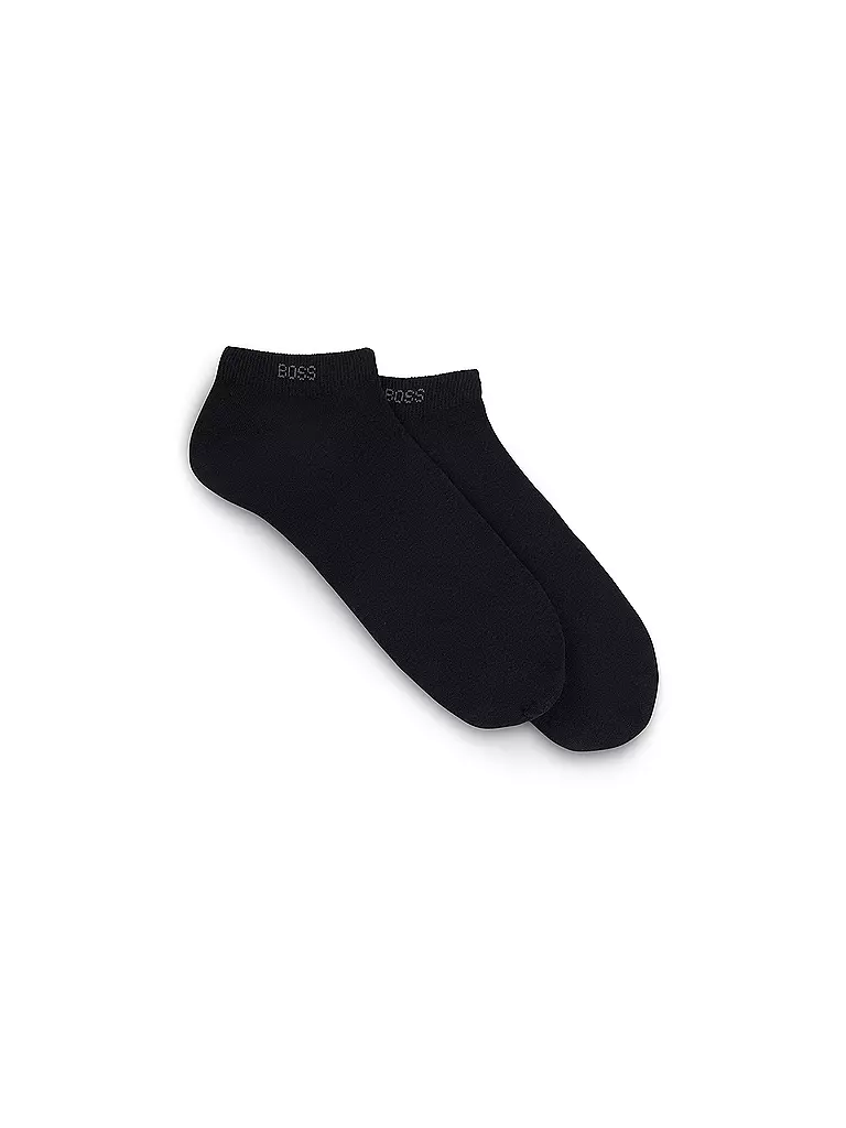 BOSS | Sneakersocken 2er Pkg.  dark blue | schwarz