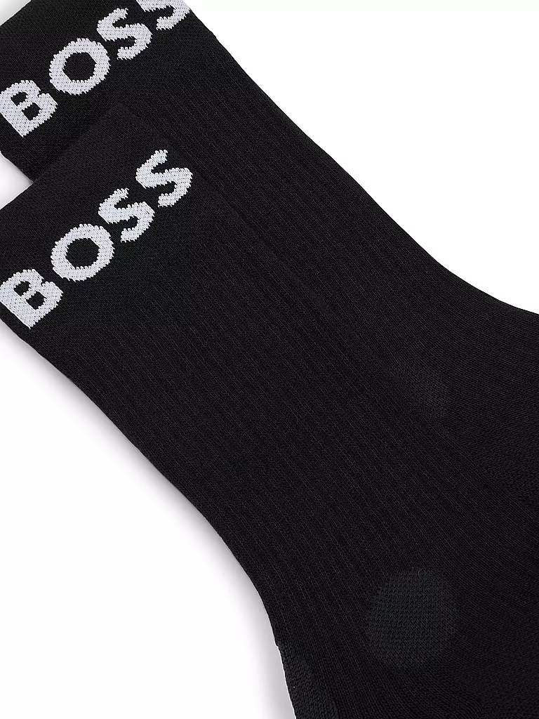 BOSS | Socken 2-er Pkg. black | schwarz