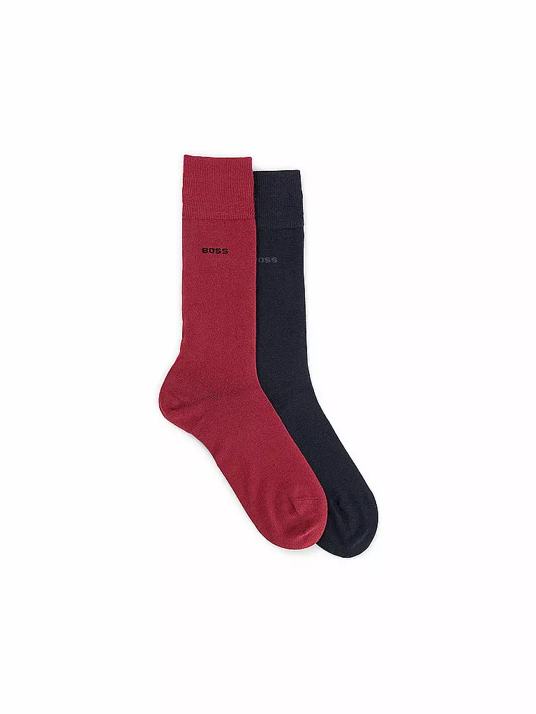 BOSS | Socken 2-er Pkg. dark red | dunkelrot