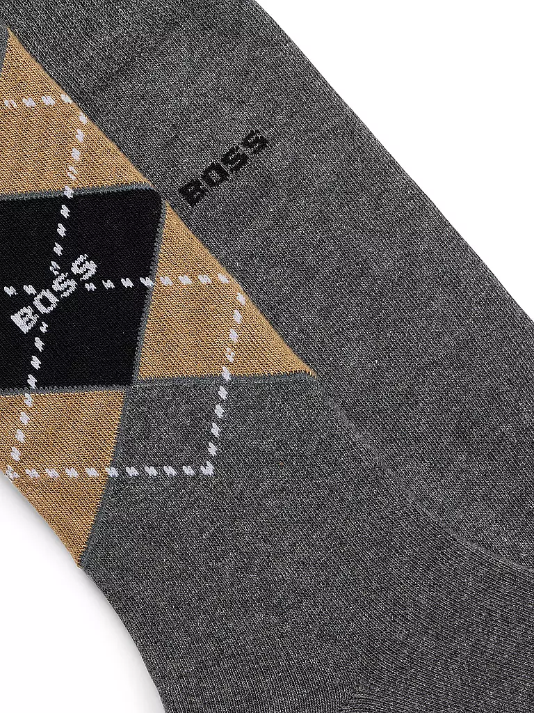 BOSS | Socken 2er Pkg medium grey | grau