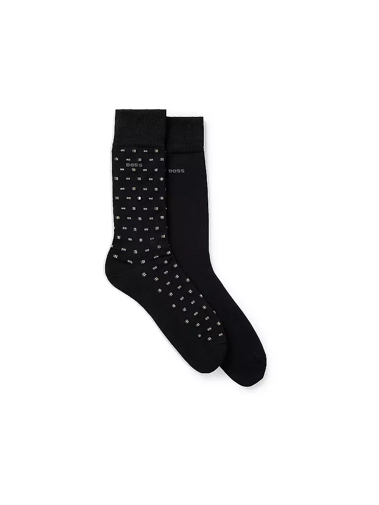BOSS | Socken 2er Pkg. black | schwarz