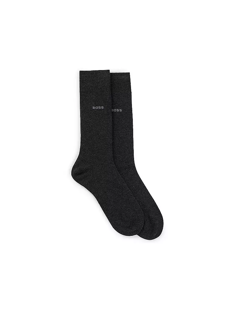 BOSS | Socken 2er Pkg. charcoal | grau