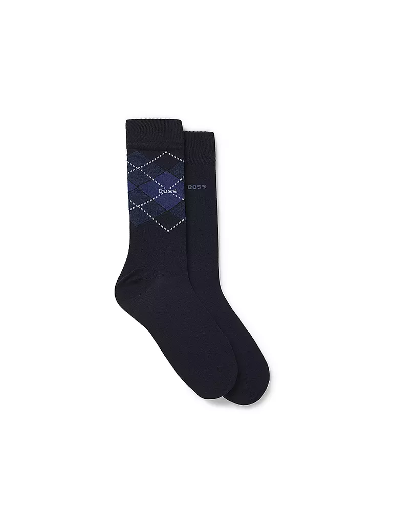 BOSS | Socken 2er Pkg. dark blue  | dunkelblau