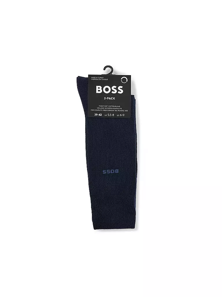 BOSS | Socken 2er Pkg. dark blue | dunkelblau