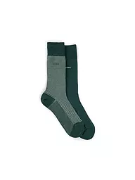 BOSS | Socken 2er Pkg. charcoal | dunkelgrün