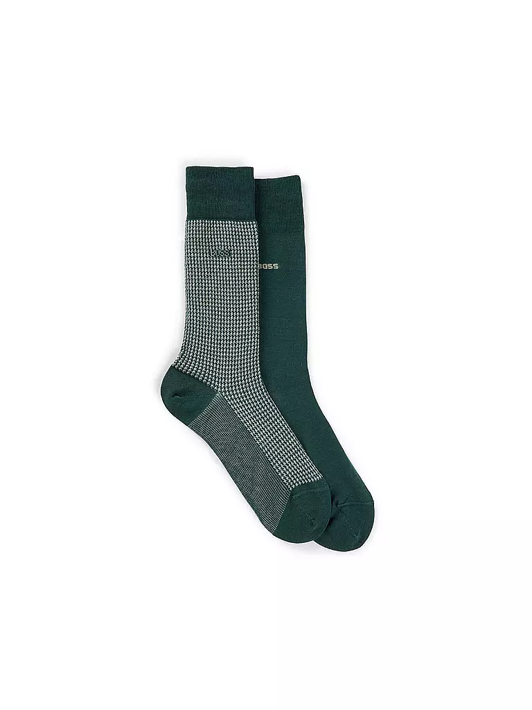 BOSS | Socken 2er Pkg. green | dunkelgrün
