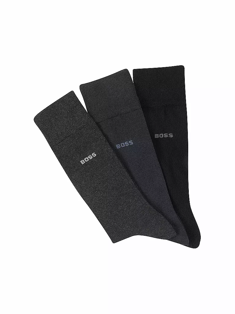 BOSS | Socken 3er Pack Open Miscellane | grau