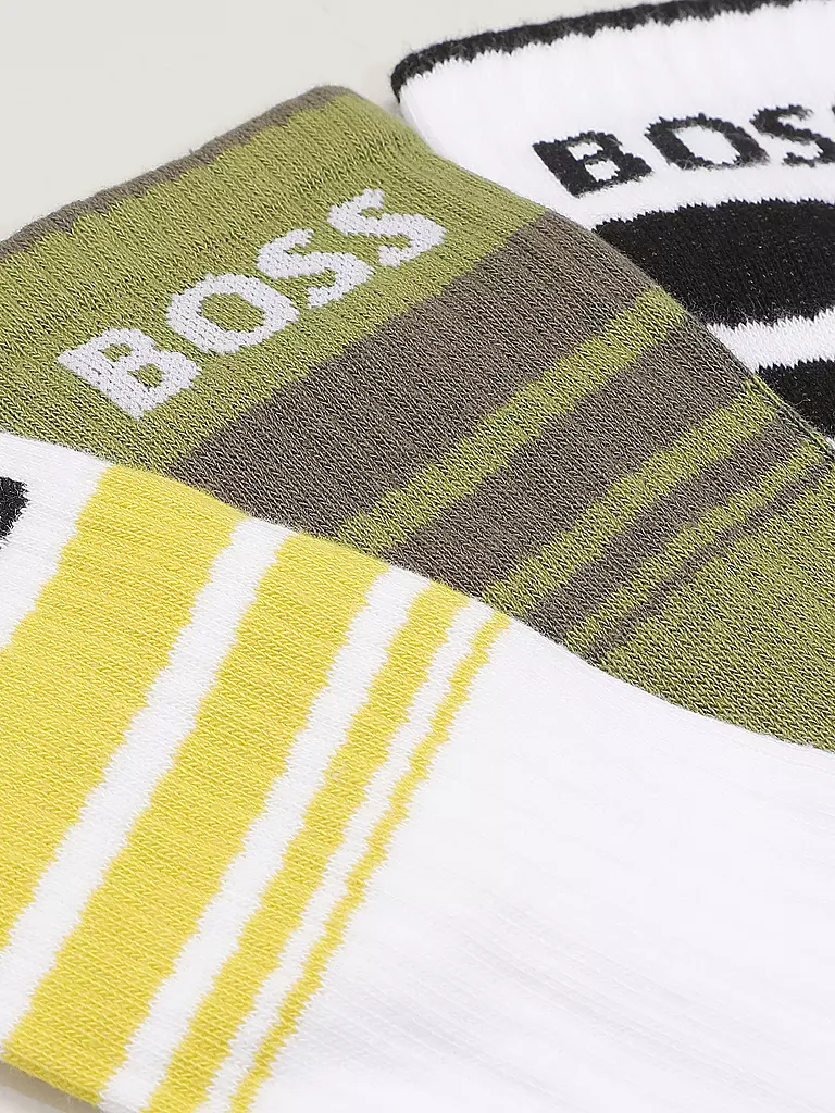 BOSS | Socken 3er Pkg open miscellaneous | olive