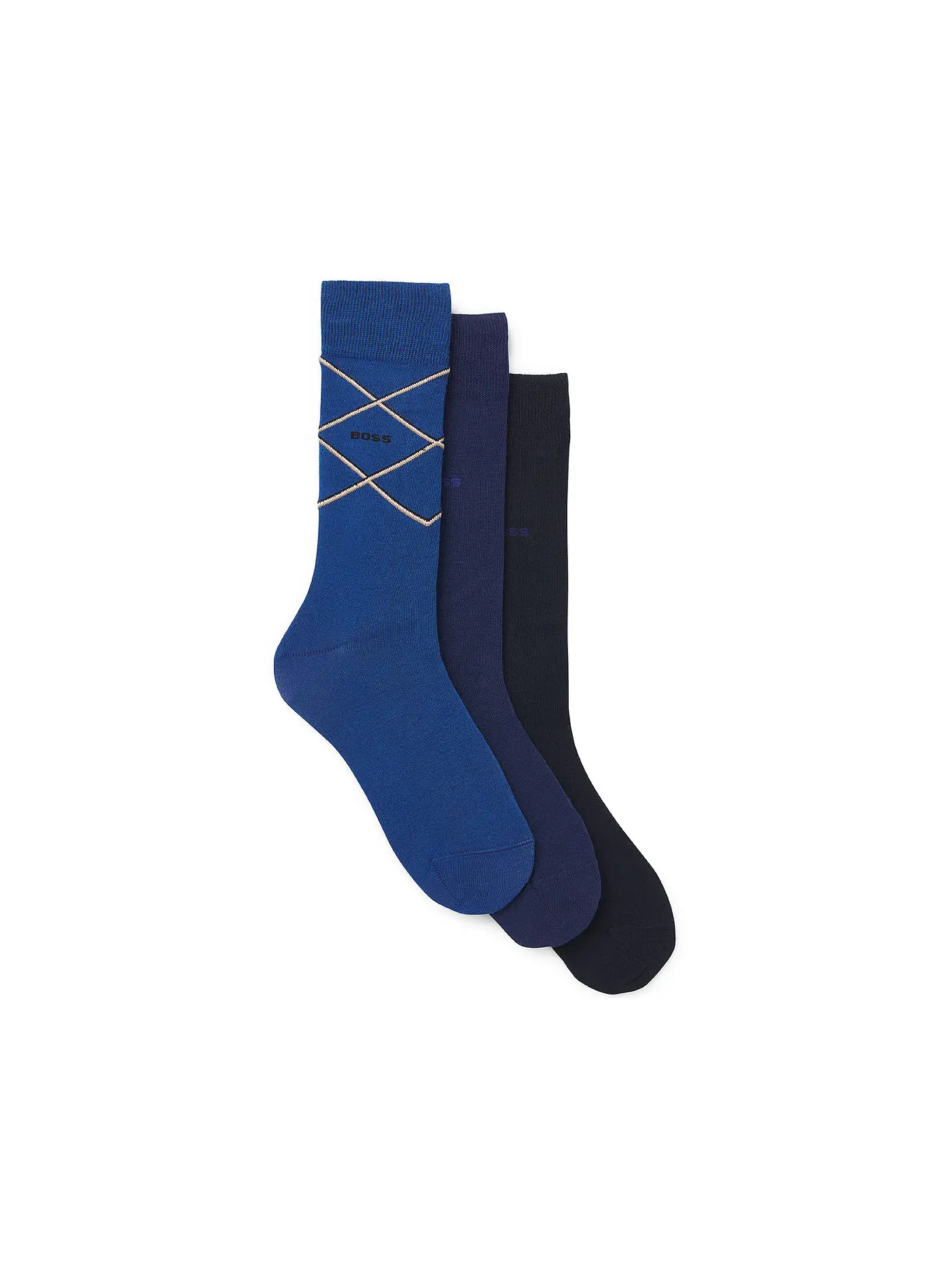 BOSS | Socken 3er Pkg. dark blue  | dunkelblau