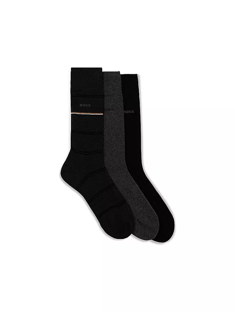 BOSS | Socken 3er Pkg. grau  | grau