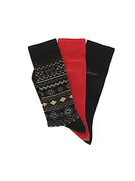 BOSS | Socken 3er Pkg. open miscellaneous | Schwarz