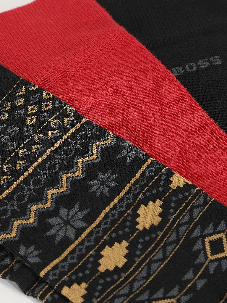 BOSS | Socken 3er Pkg. open miscellaneous | schwarz