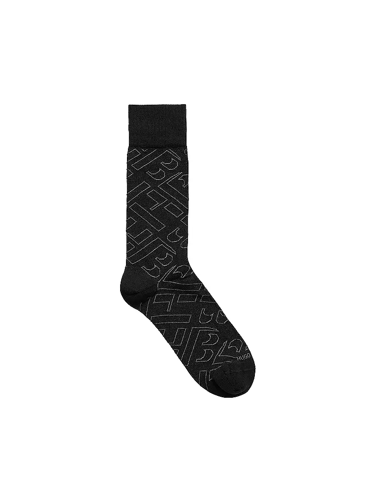 BOSS | Socken RS Monogram black | schwarz