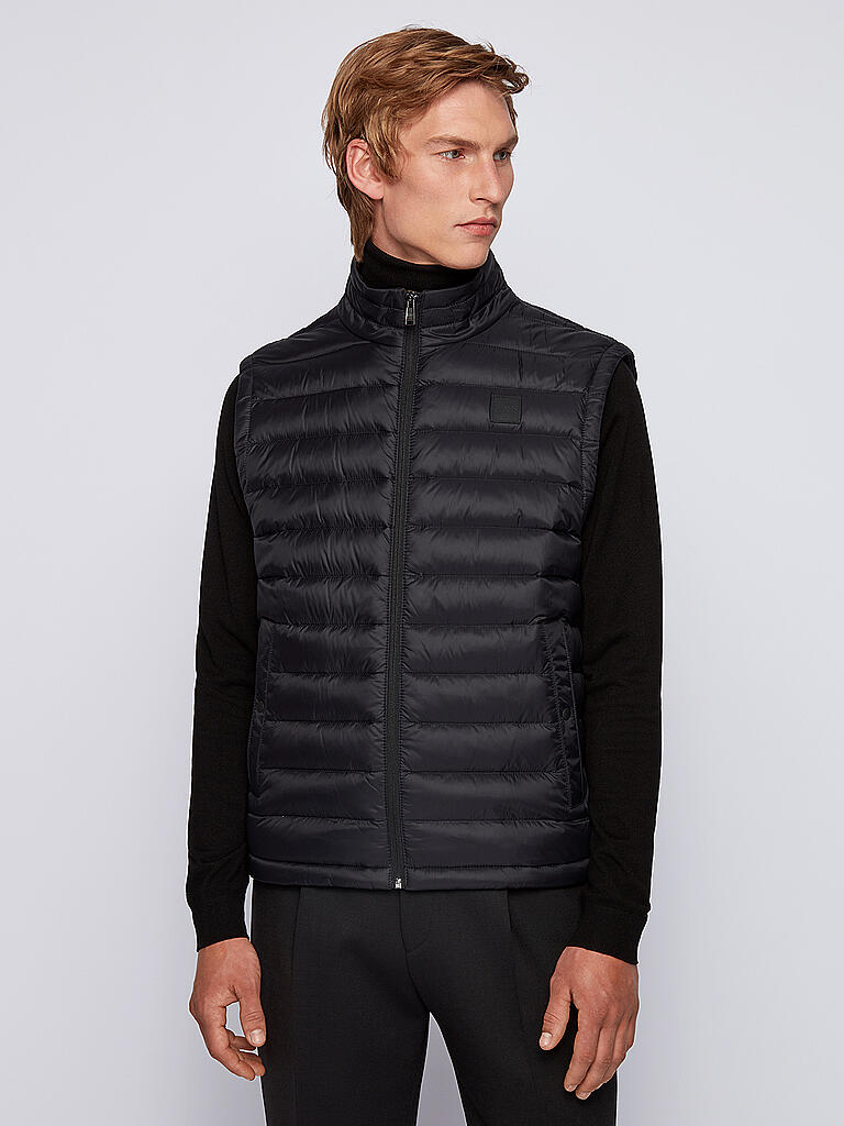 BOSS | Steppgilet Chroma  | schwarz