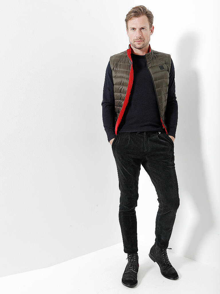 BOSS | Steppgilet Chroma  | olive