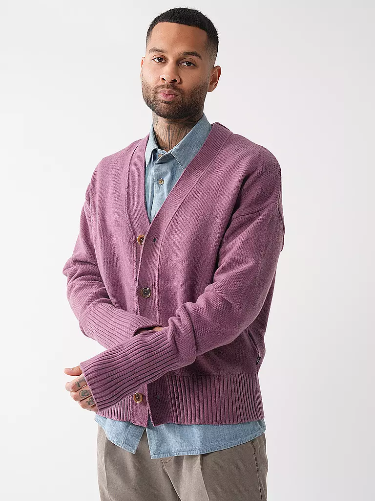 BOSS | Strickjacke BELLACO | beere
