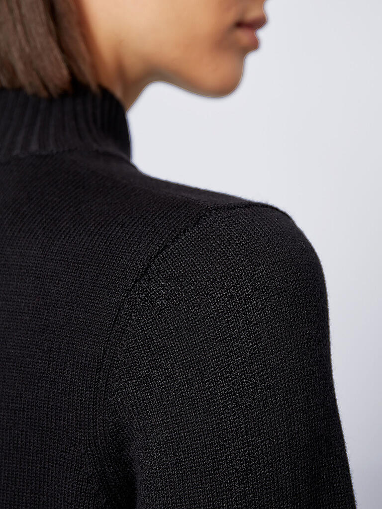 BOSS | Strickkleid Fabelletta | schwarz