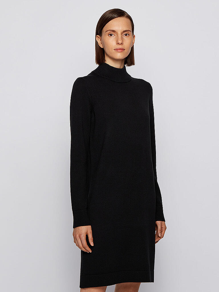 BOSS | Strickkleid Fabelletta | schwarz