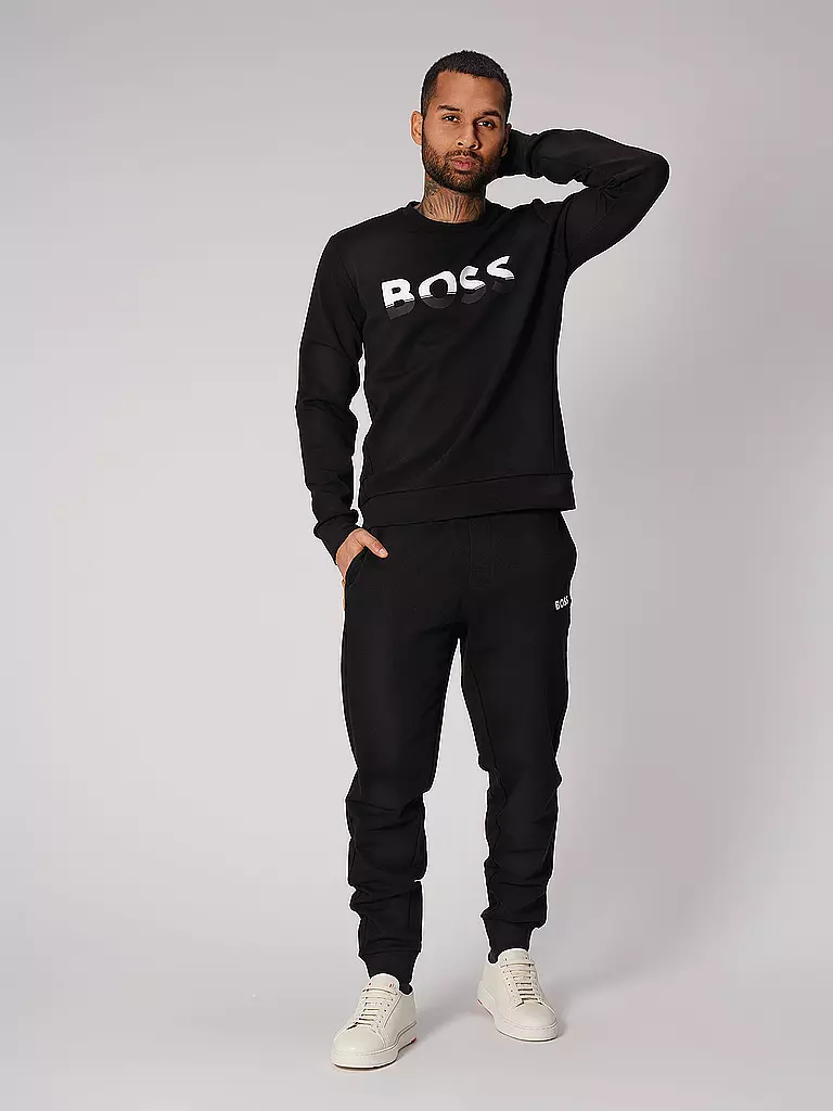 BOSS | Sweater SALBO | schwarz