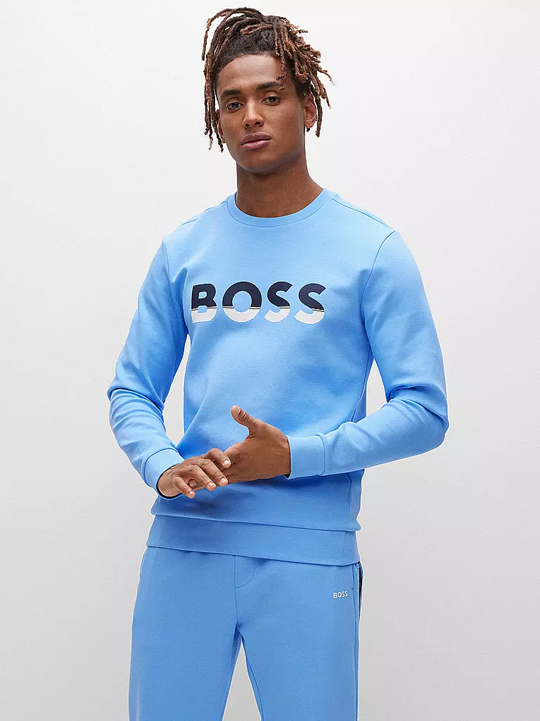 BOSS | Sweater SALBO | blau