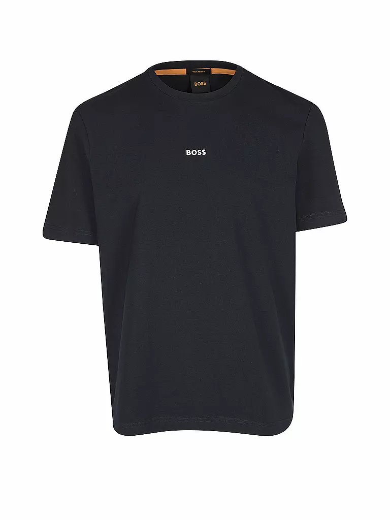 BOSS | T-Shirt  Relaxed Fit TCHUP  | blau