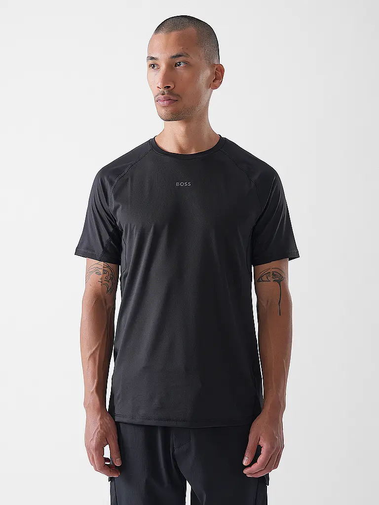BOSS | T-Shirt  | schwarz