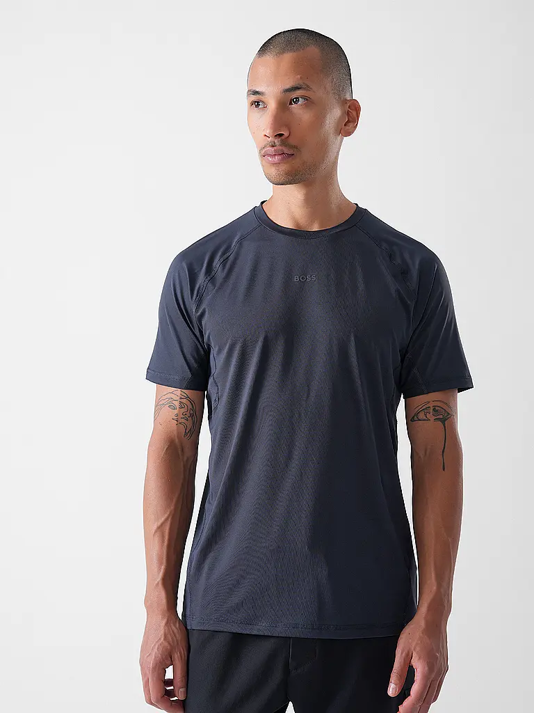 BOSS | T-Shirt  | dunkelblau