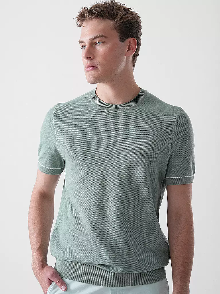 BOSS | T-Shirt H-JIANFRANCO | hellgrün