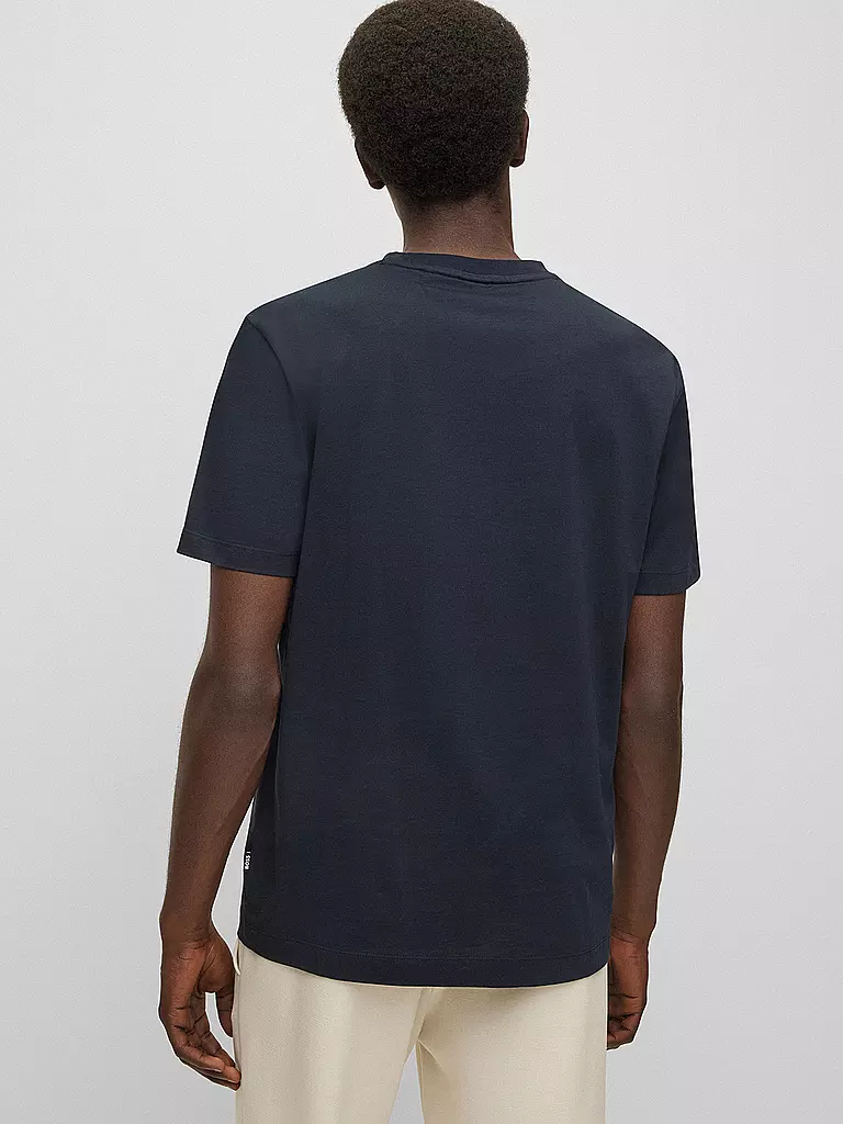 BOSS | T-Shirt Regular Fit THOMPSON | blau