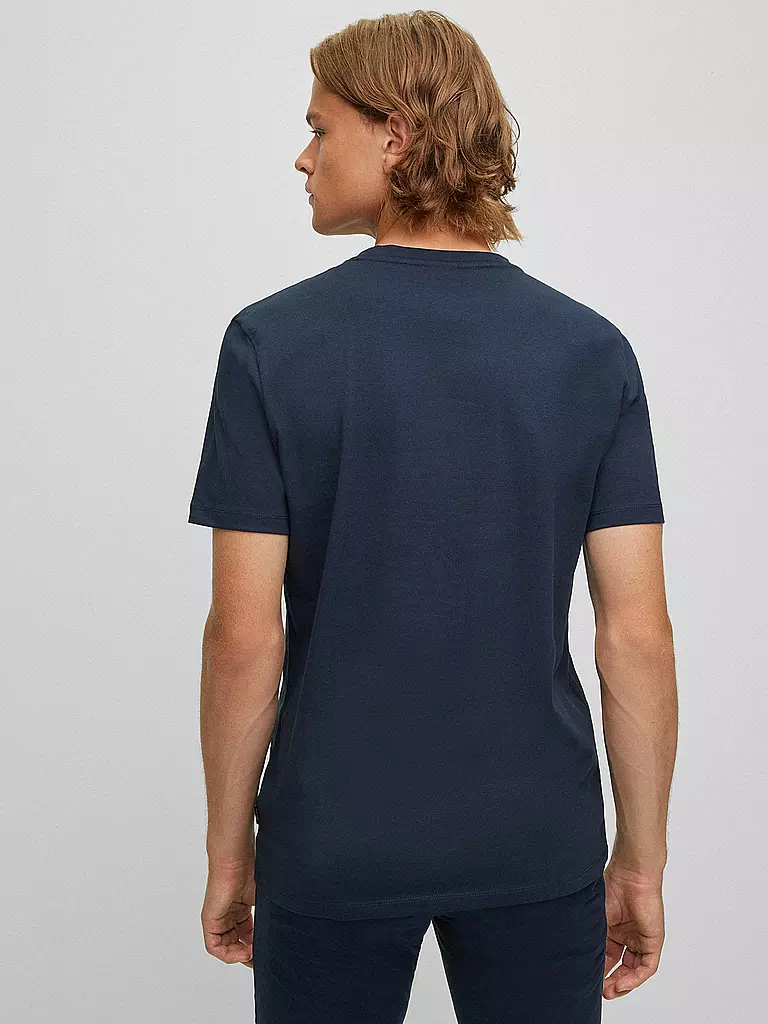 BOSS | T-Shirt Relaxed Fit TALES | blau