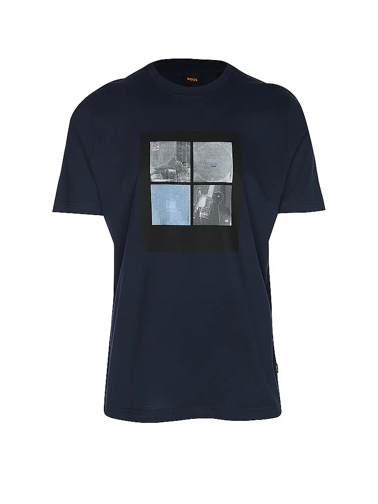 BOSS | T-Shirt TE_COVER | Blau