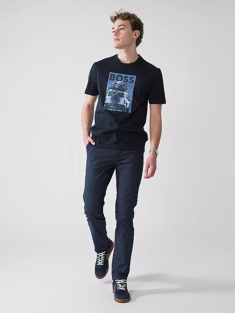 BOSS | T-Shirt TE_MEXTOUR  | blau