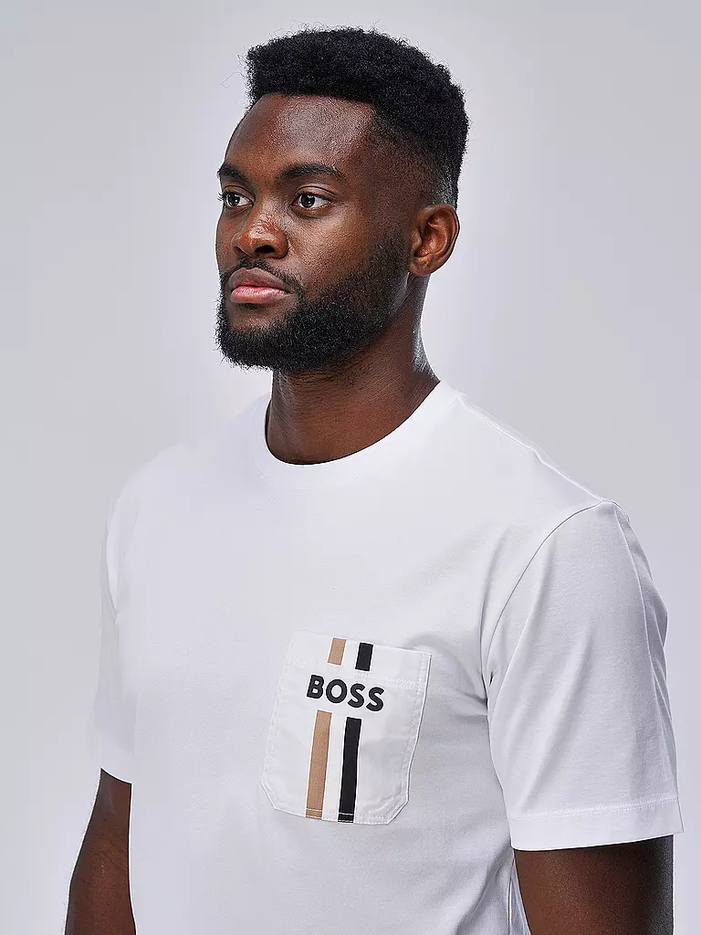 BOSS | T-Shirt TESSIN 07 | weiss