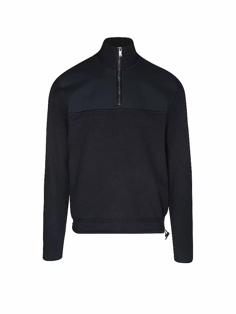 BOSS | Troyer Pullover FUSIONE | dunkelblau