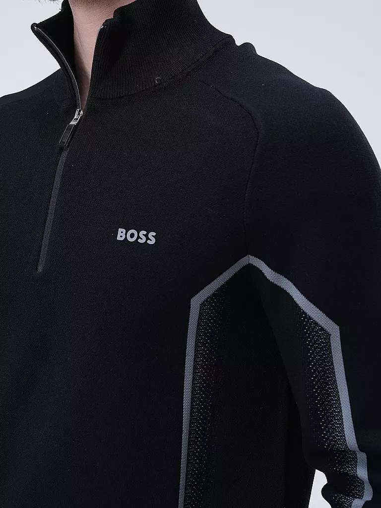 BOSS | Troyer Pullover ZARKLO | schwarz