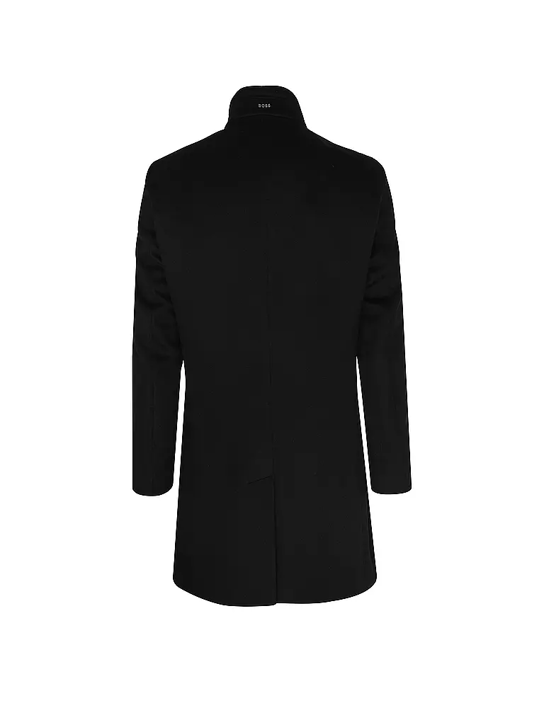 BOSS | Wollmantel H-HYDE-SU | Schwarz