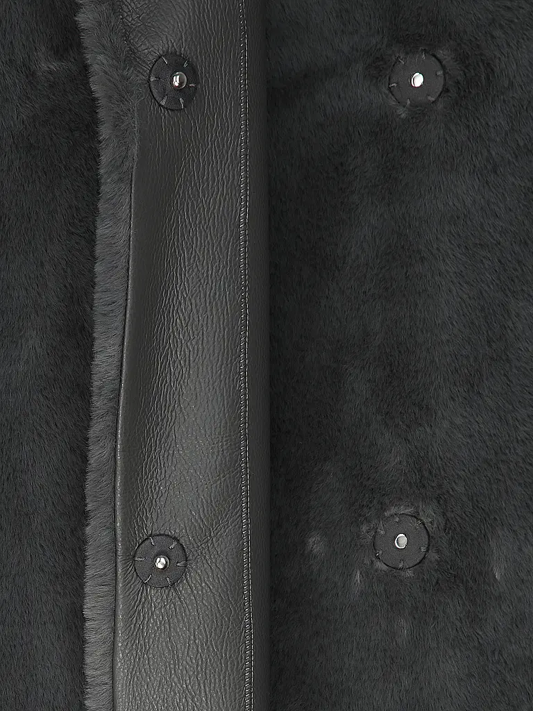 BOSS | Wollmantel in Felloptik COSFUR_DF | 