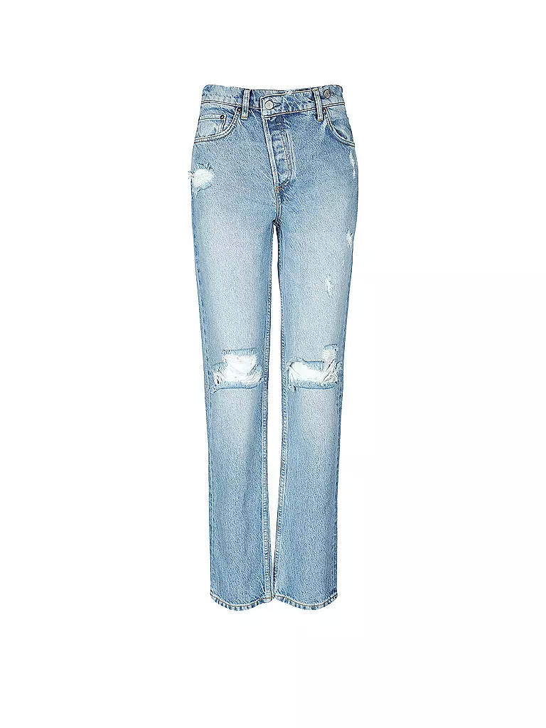 BOYISH | Highwaist Jeans Straight Fit Casey | blau