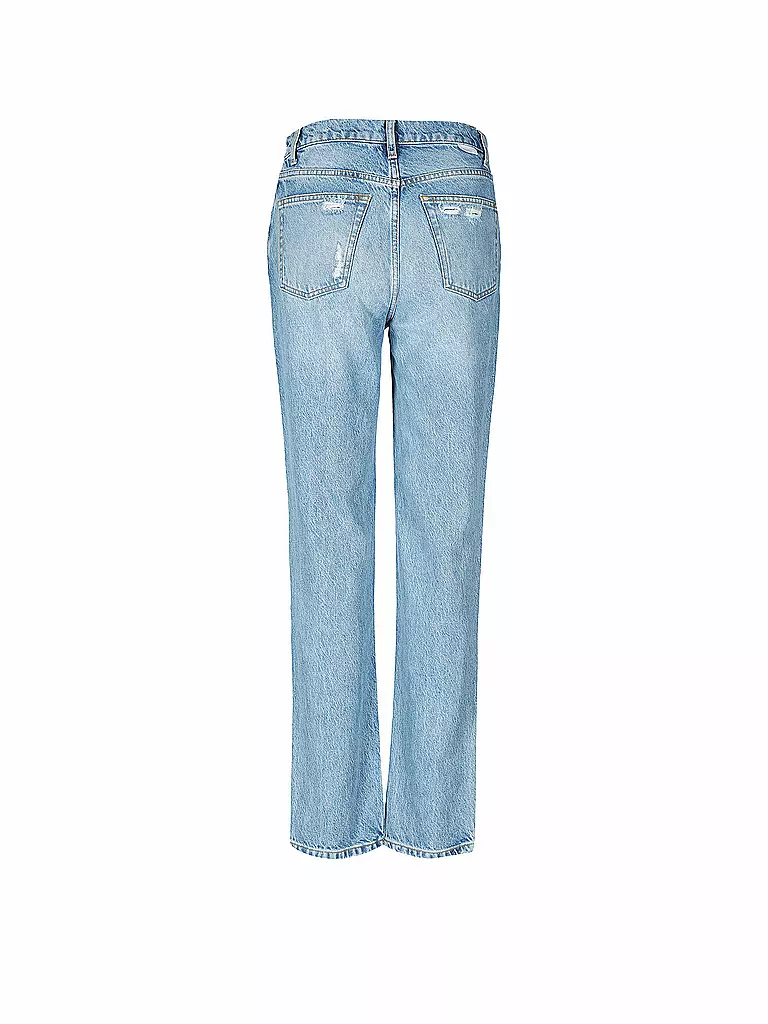 BOYISH | Highwaist Jeans Straight Fit Casey | blau